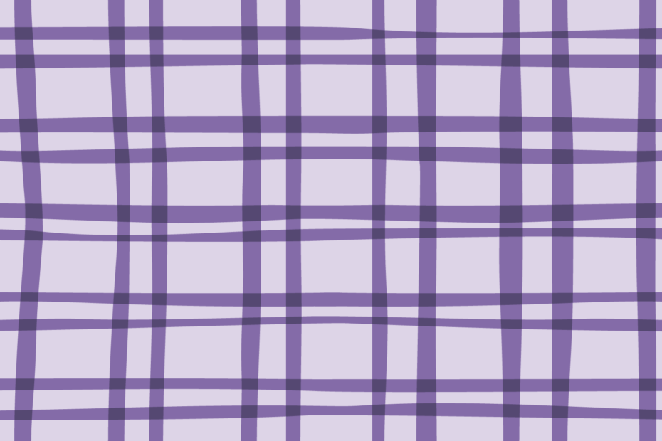 Purple plaid pattern